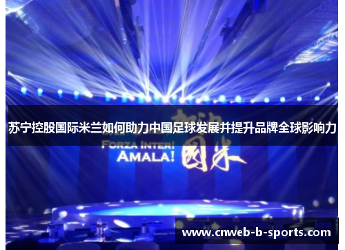 苏宁控股国际米兰如何助力中国足球发展并提升品牌全球影响力
